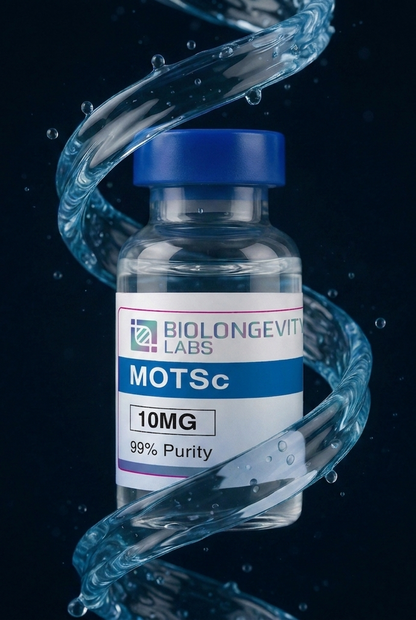 MOTS-C — foto de referencia con logo y nombre