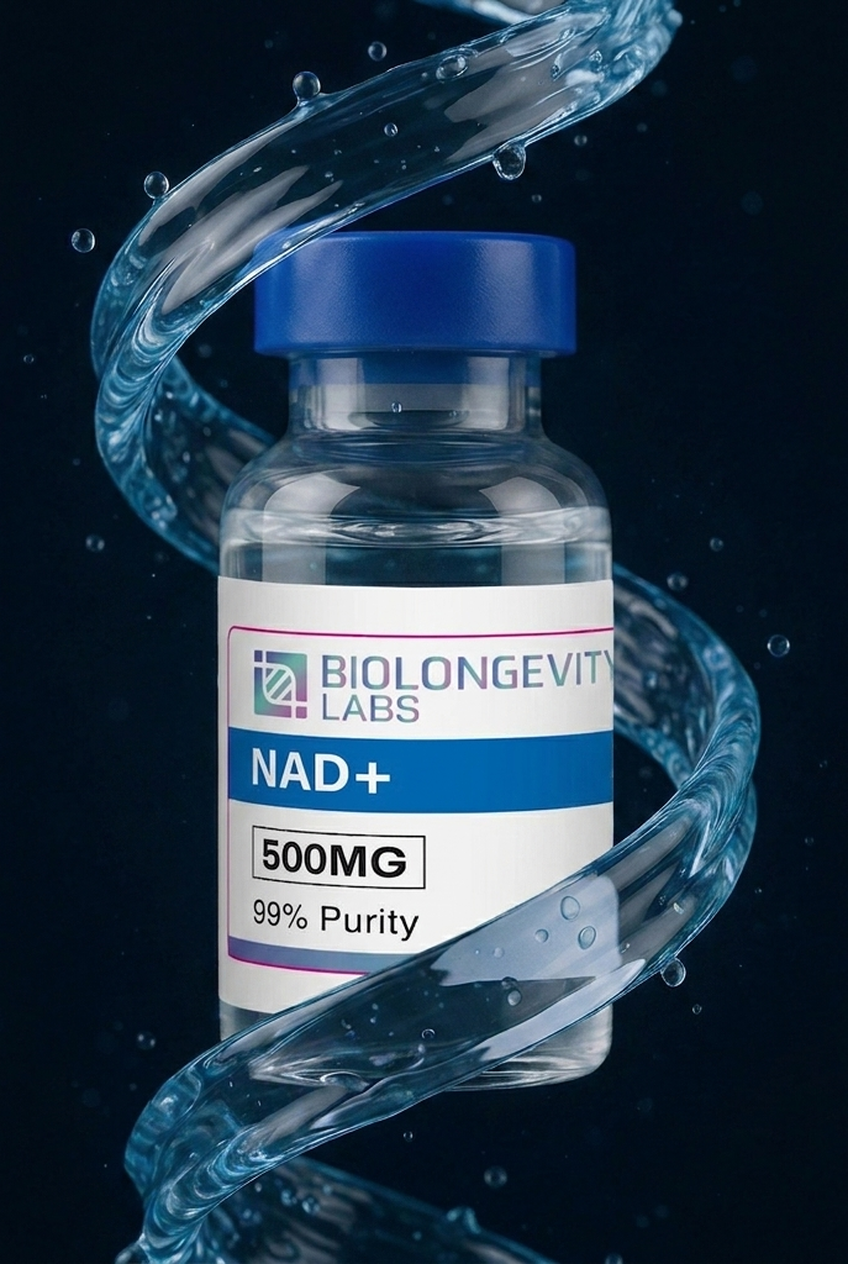 NAD+ — foto de referencia con logo y nombre
